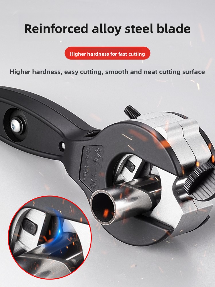 Pipe Cutter Ratchet - قاطع أنابيب متعدد الوظائف بآلية التروس