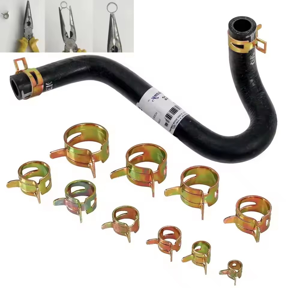 10-50 قطعة مشبك زنبركي للوقود  - مراجعة Pipe Bending Spring وسعره