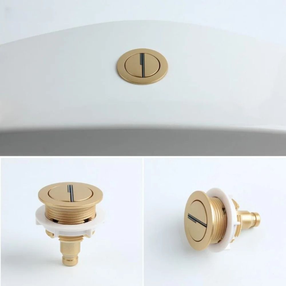 زر دفع المرحاض المطلي بالكروم، - مراجعة Toilet Fill Valve وسعره