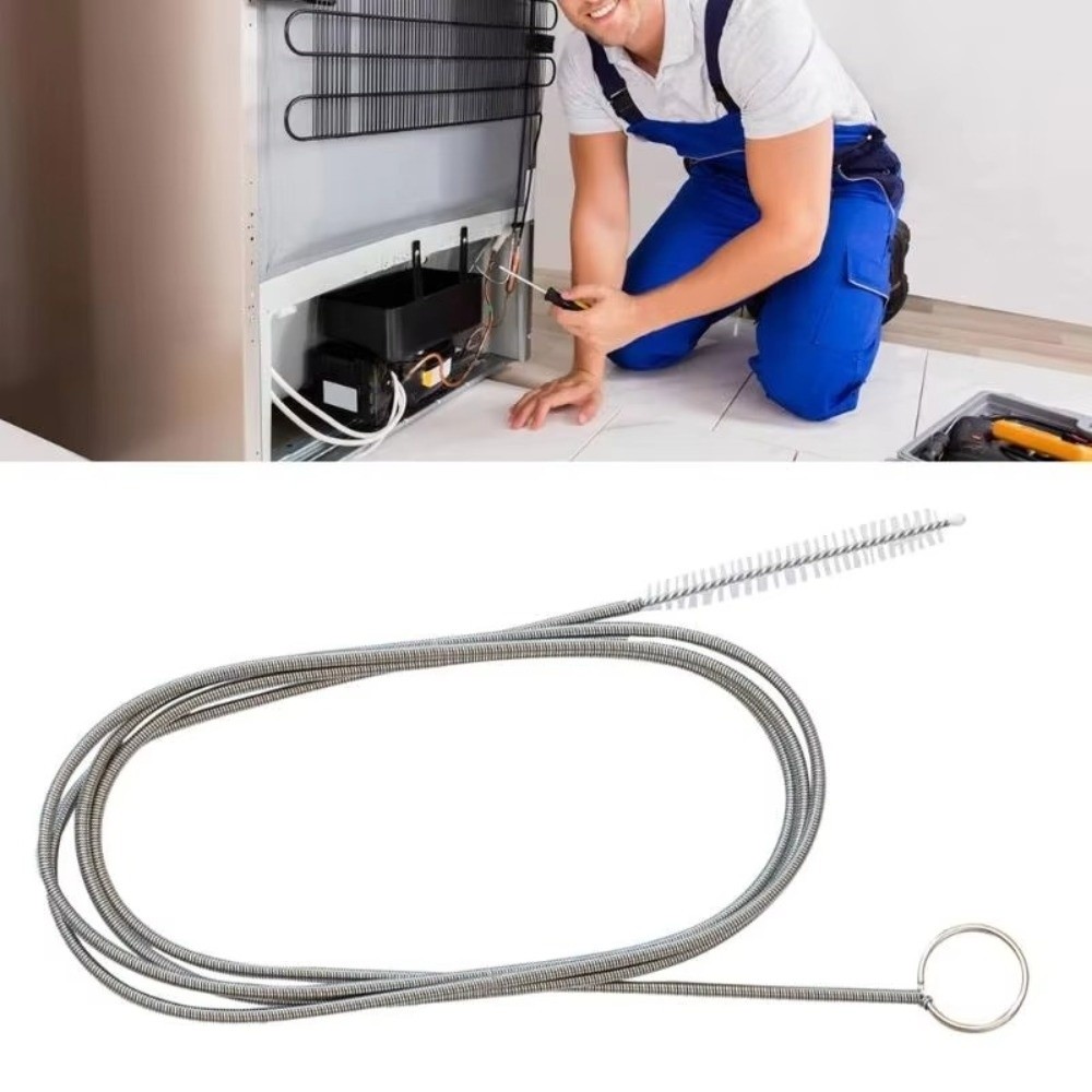 أداة تنظيف مجاري الثلاجة المرن - مراجعة Pipe Bending Spring وسعره