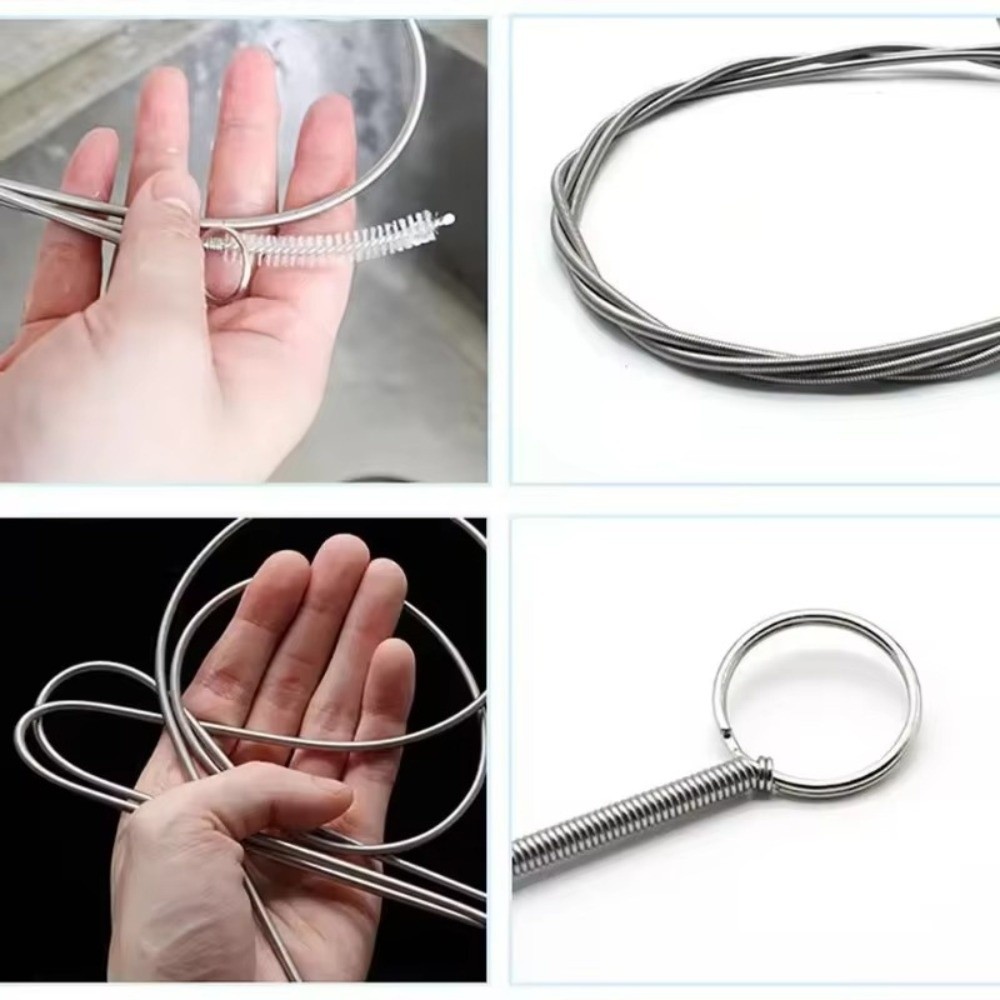 أداة تنظيف مجاري الثلاجة المرن - مراجعة Pipe Bending Spring وسعره
