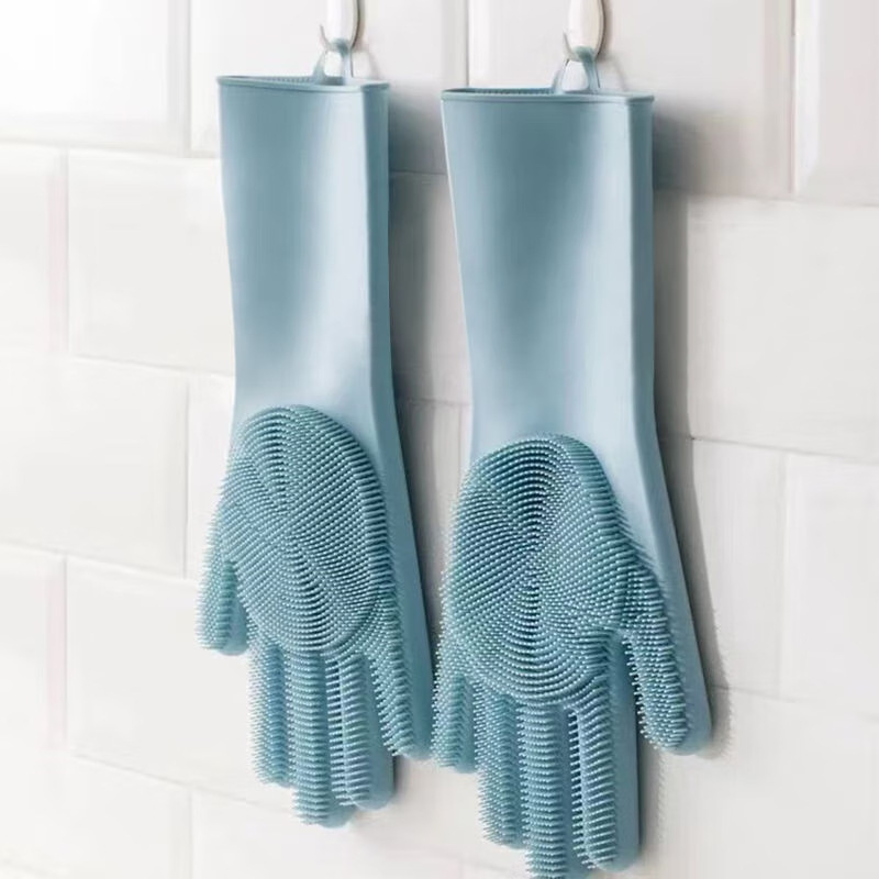 قفازات سيليكون لغسل الأطباق، ق - مراجعة Silicone Tap Washer وسعره