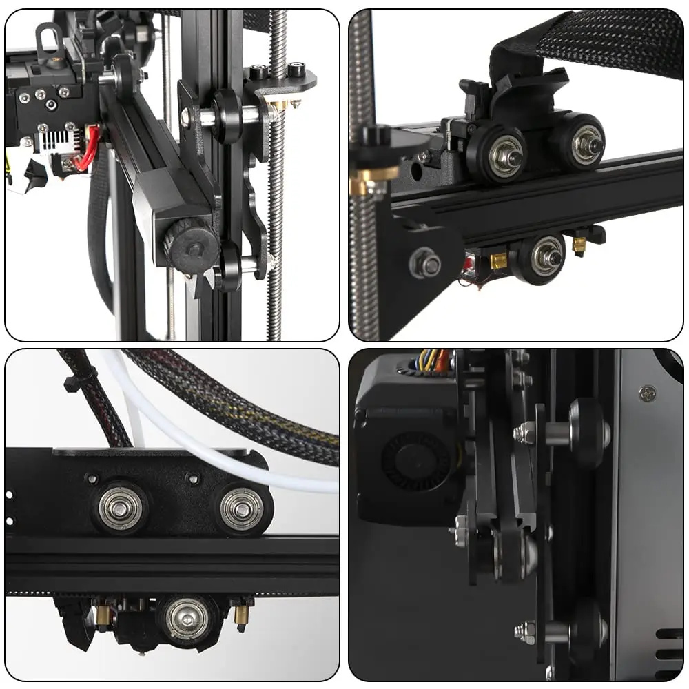 عجلة بلاستيكية من مادة POM لطا - مراجعة Creality Printer K1 وسعره