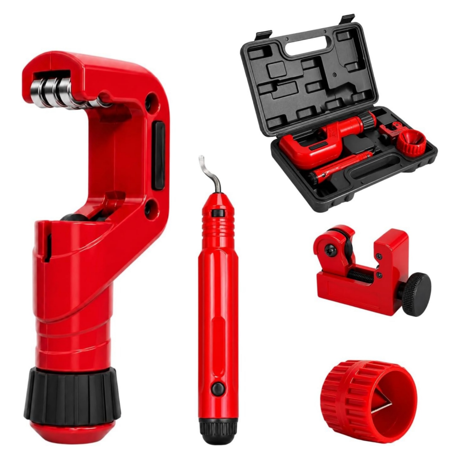مجموعة أدوات قطع الأنابيب الثق - مراجعة Pipe Cutter Ratchet وسعره