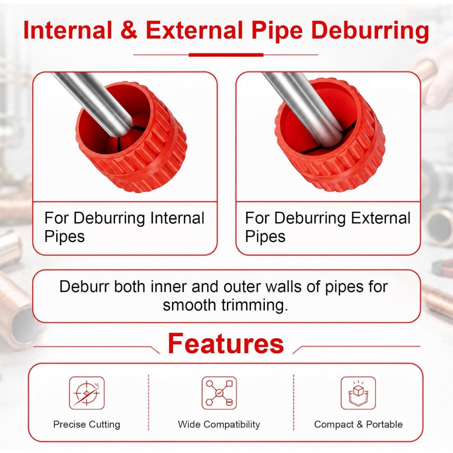 مجموعة أدوات قطع الأنابيب الثق - مراجعة Pipe Cutter Ratchet وسعره