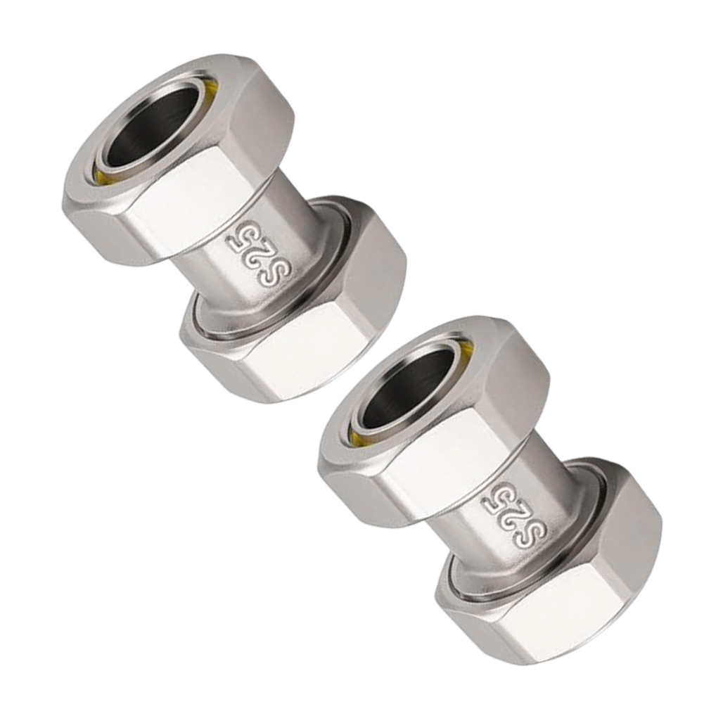 قطعتان من وصلات خطوط الهواء ال - مراجعة Compression Fitting Brass وسعره
