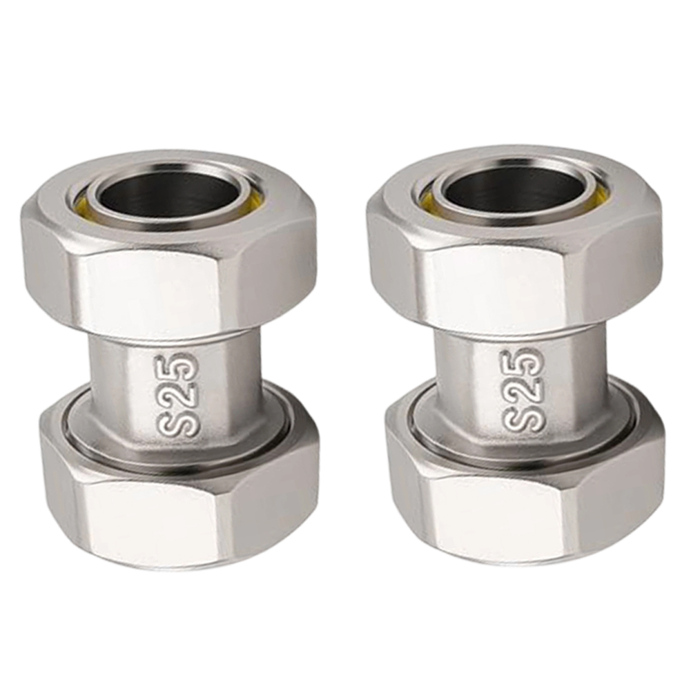 قطعتان من وصلات خطوط الهواء ال - مراجعة Compression Fitting Brass وسعره