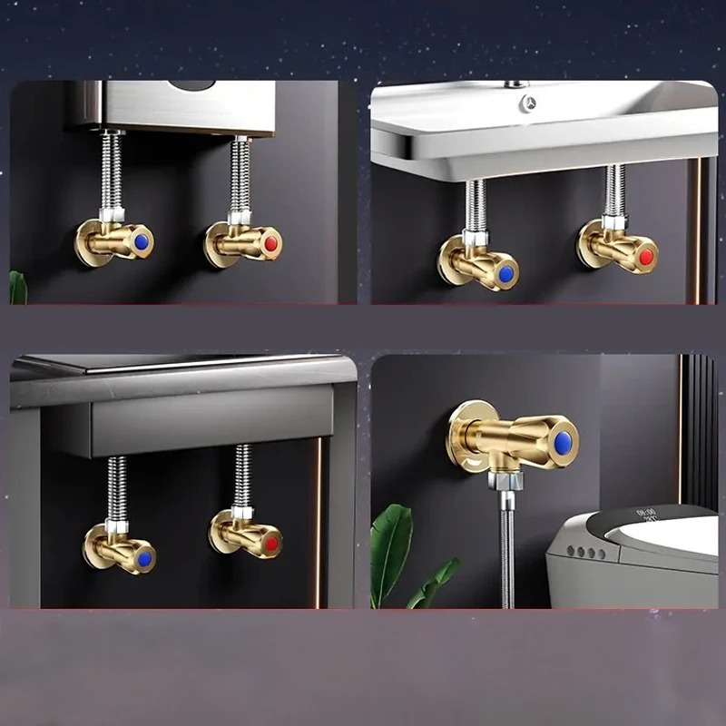 صمام زاوية نحاسي عالي التدفق ل - مراجعة Toilet Fill Valve وسعره
