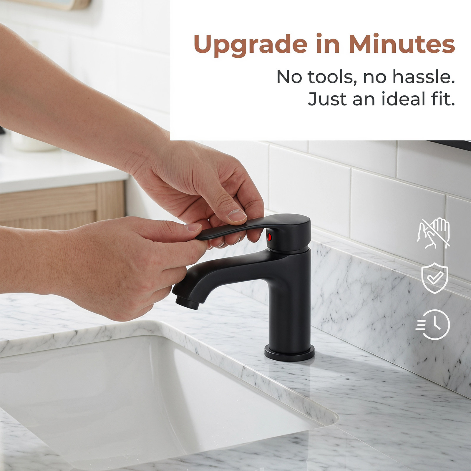 مقبض خلاط حوض الحمام بمقبض واح - مراجعة Basin Mixer Cartridge وسعره
